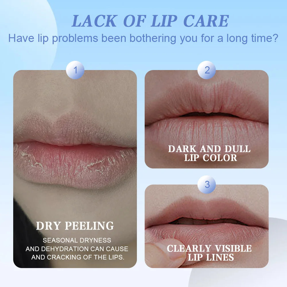 Rave Lady Tinted Lip Balm Long-lasting Moisturizing Color Changing Lipstick Care Repair Dry Temperature Change Makeup Lip Mask