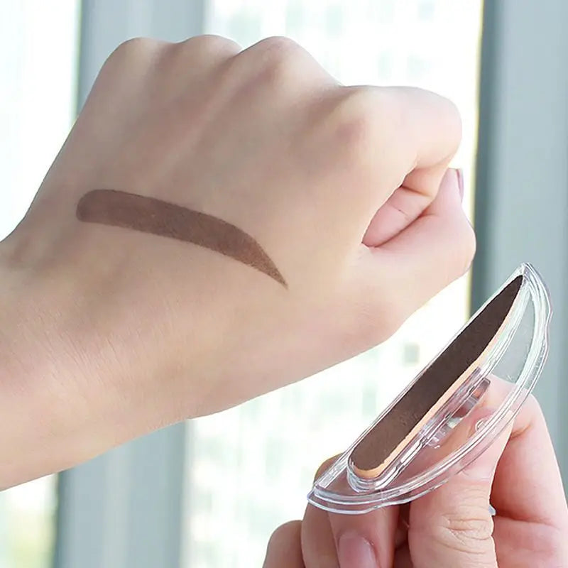 NEW Adjustable Eyebrow Stamp Kit Perfect Arch Eyebrow Shadow Powder Palette Eyebrow Seal Eye Brow Enhancers Eye Brow