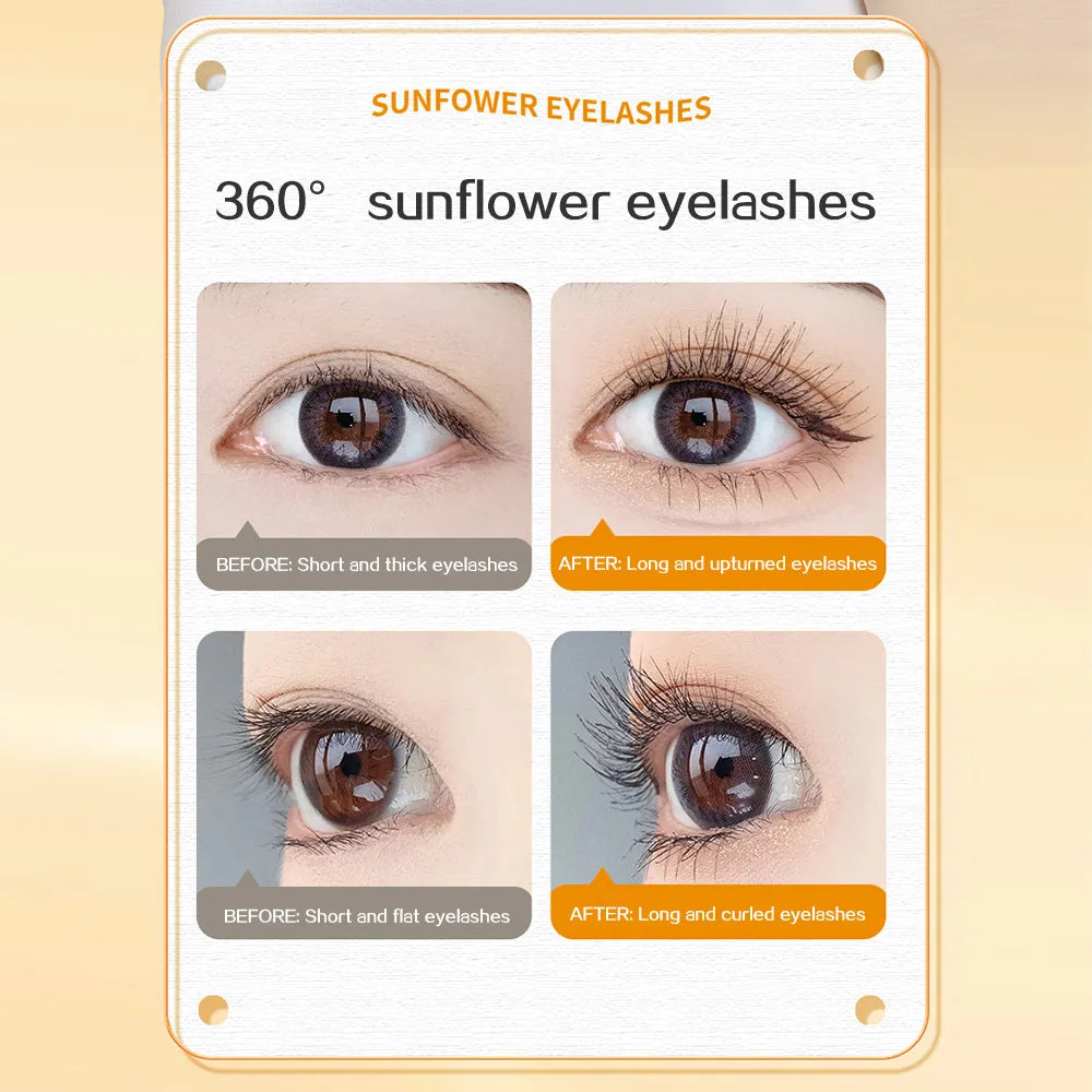 slim three-dimensional mascara, each eyelash is clearly curled and does not smudge, long-lasting eyelash primer
