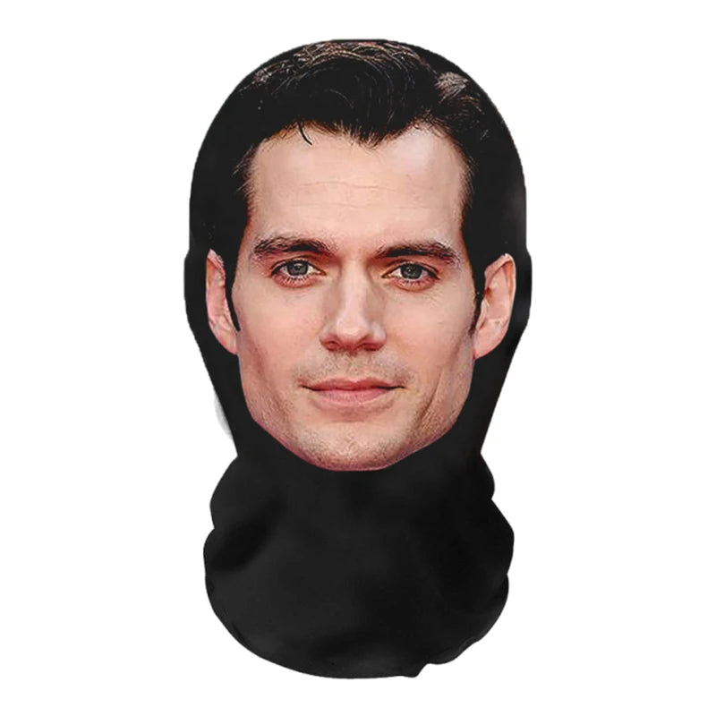 3D Printed Celebrity Realistic Face Mask Stretch