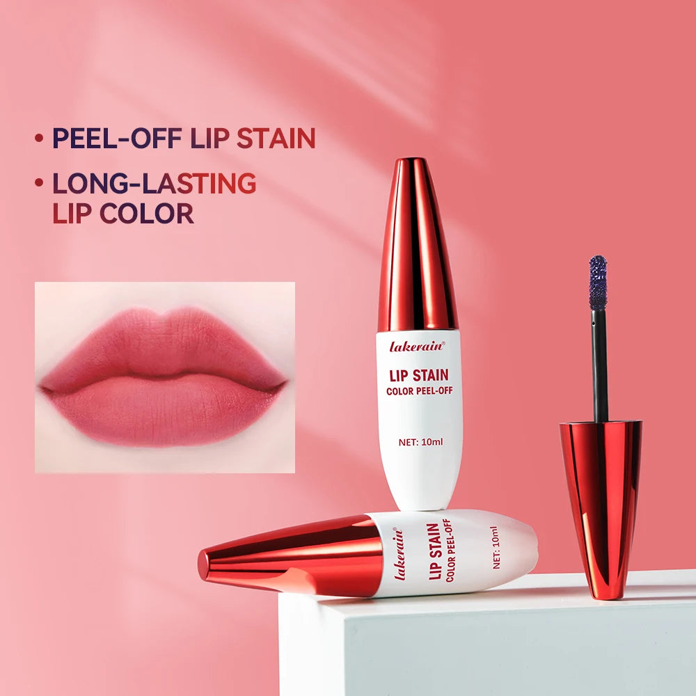 Lip Stain Peel Off 24 Hours Water Resistant Lipsticks Makeup Liquid Lipstick Matte Lipstick for Lips Stick Free Shipping Ink