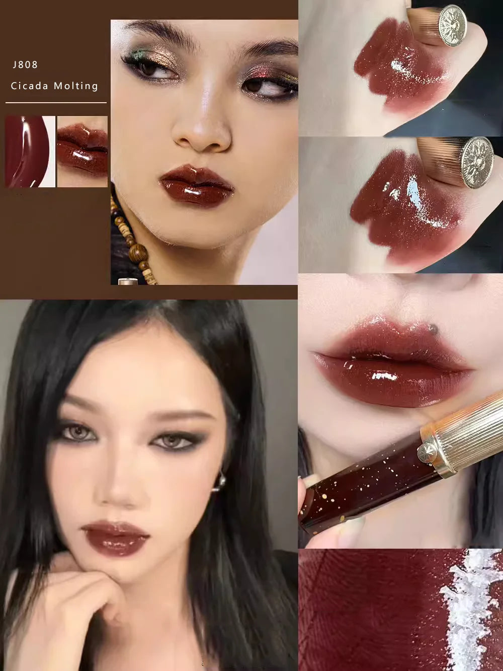 Girlcult Cyberpunk Lip Gloss Liquid Lipstick High Shine Moisturizing, Hydrating Long-Lasting Mirror Finish