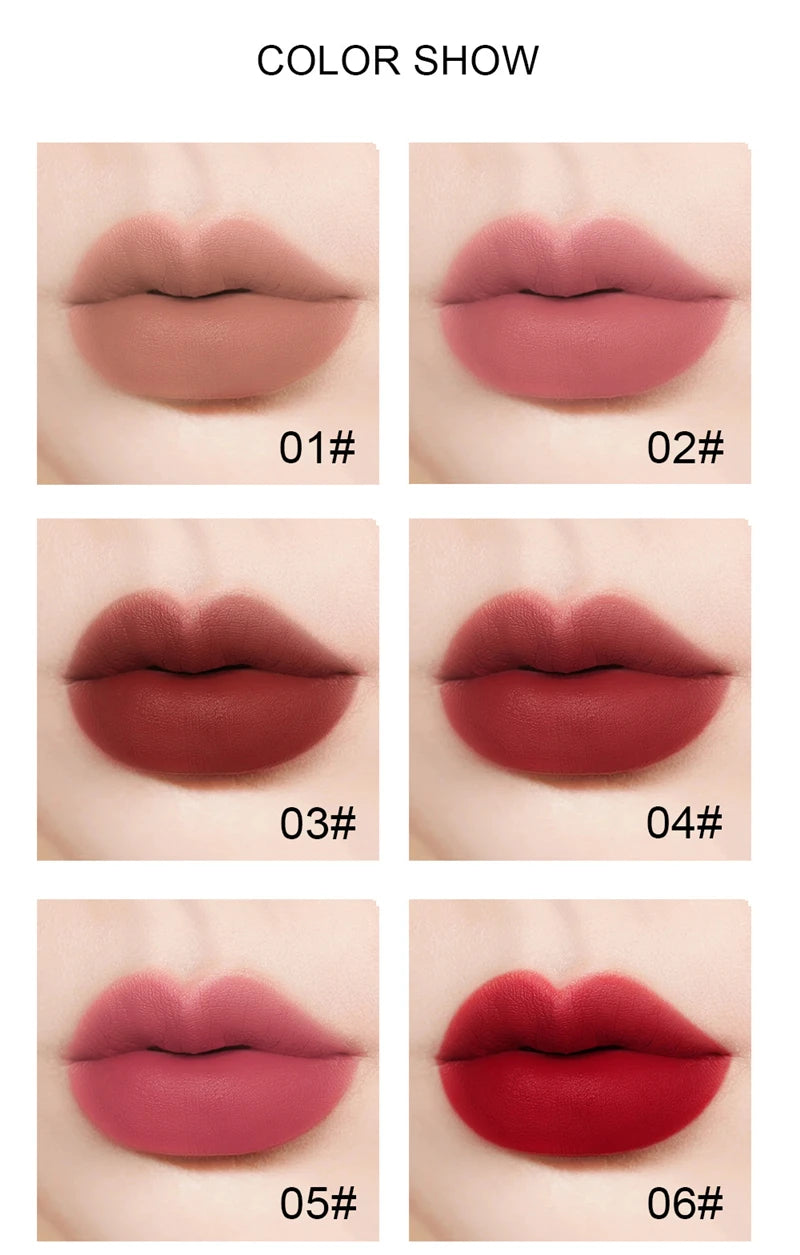 New Squeeze Into Lazy Lipstick Lip-shaped Lipstick Moisturizing Matte Lip Makeup Tint Waterproof Nonstick Cup Lipgloss Korean