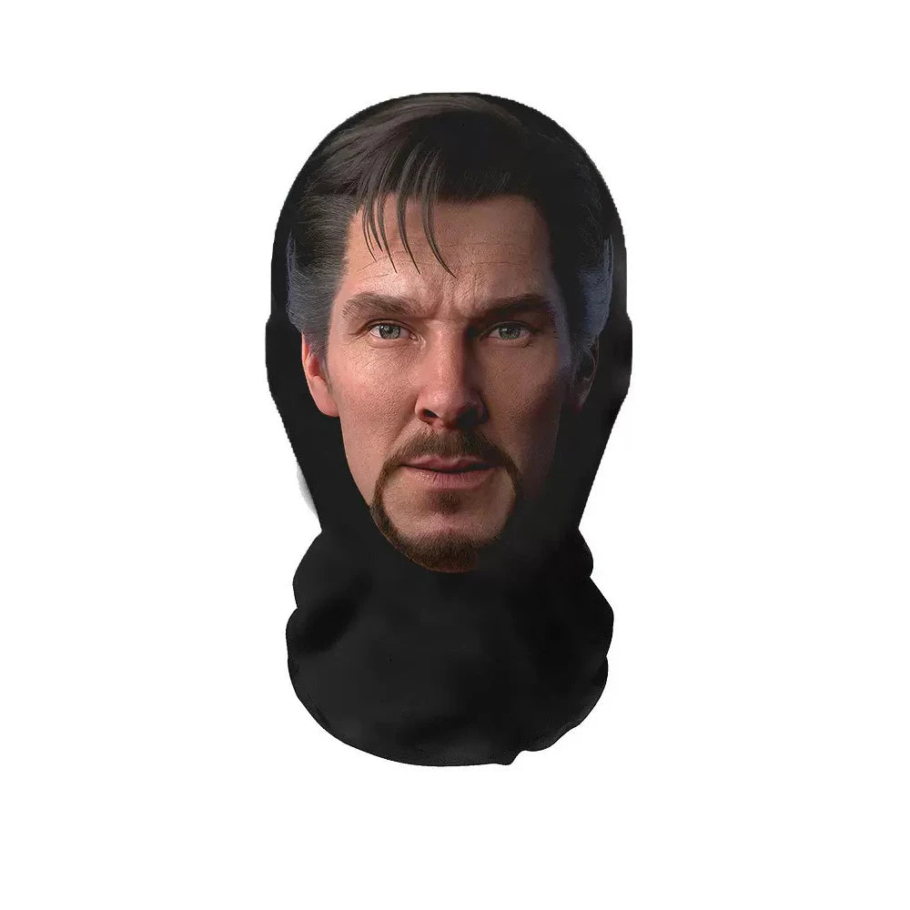 3D Printed Celebrity Realistic Face Mask Stretch