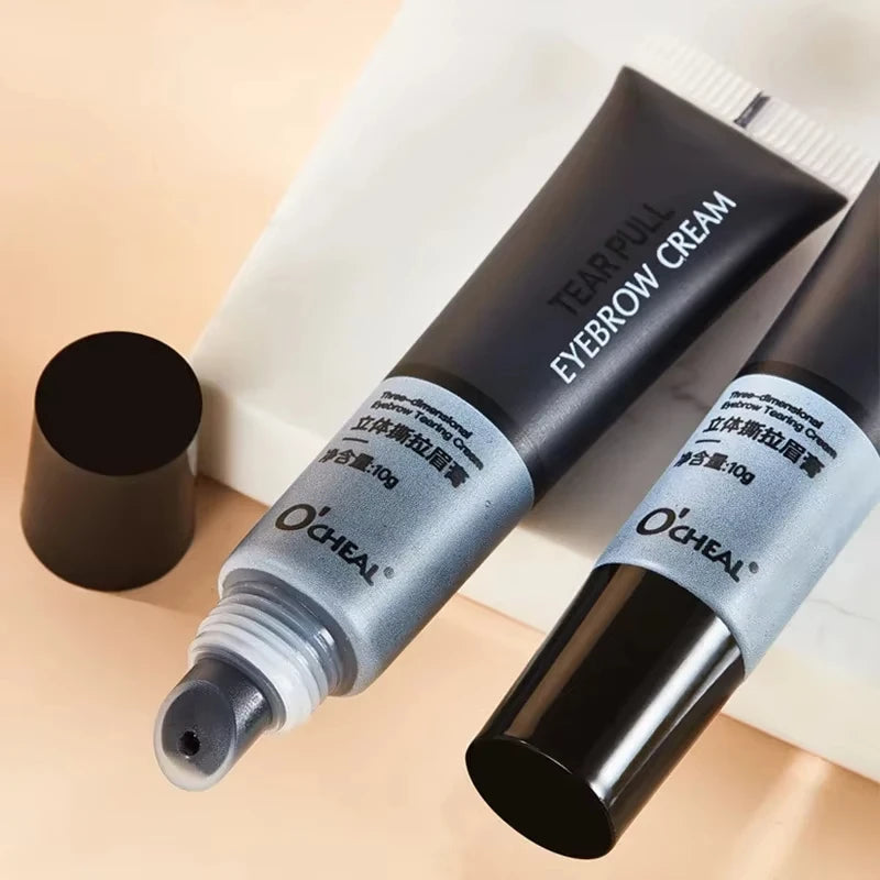 Eyebrow Gel Peel Off Natural Tinting Tattoo Waterproof Long Lasting Eye Cream Coloring Eyebrow Glue Quick Dry Brow Makeup