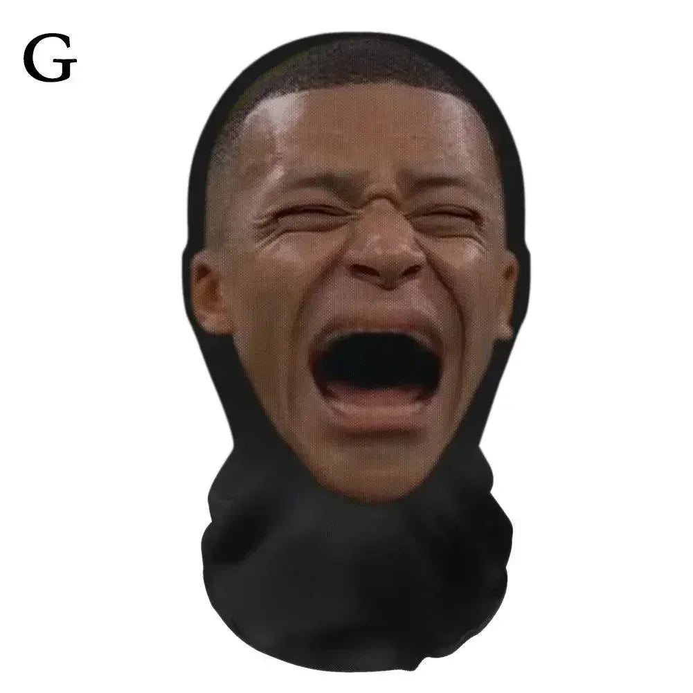 3D Printed Celebrity Realistic Face Mask Stretch