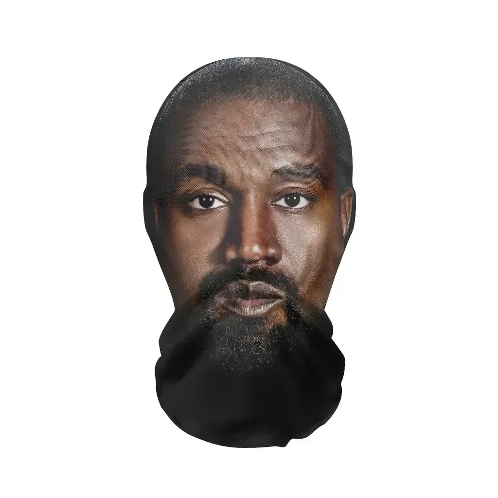 3D Printed Celebrity Realistic Face Mask Stretch