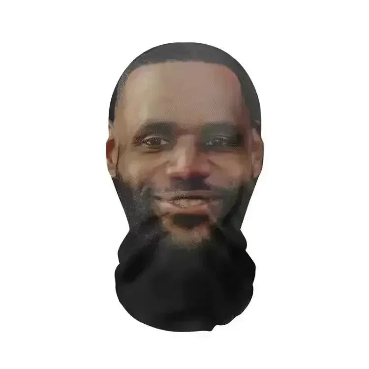 3D Printed Celebrity Realistic Face Mask Stretch
