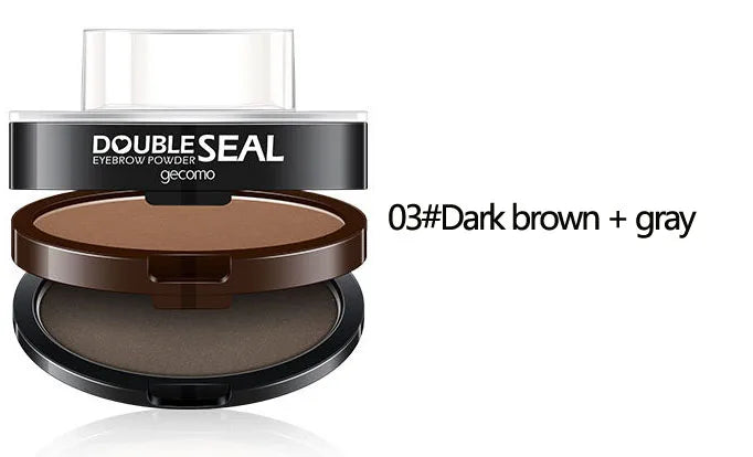 NEW Adjustable Eyebrow Stamp Kit Perfect Arch Eyebrow Shadow Powder Palette Eyebrow Seal Eye Brow Enhancers Eye Brow
