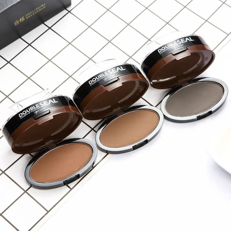 NEW Adjustable Eyebrow Stamp Kit Perfect Arch Eyebrow Shadow Powder Palette Eyebrow Seal Eye Brow Enhancers Eye Brow