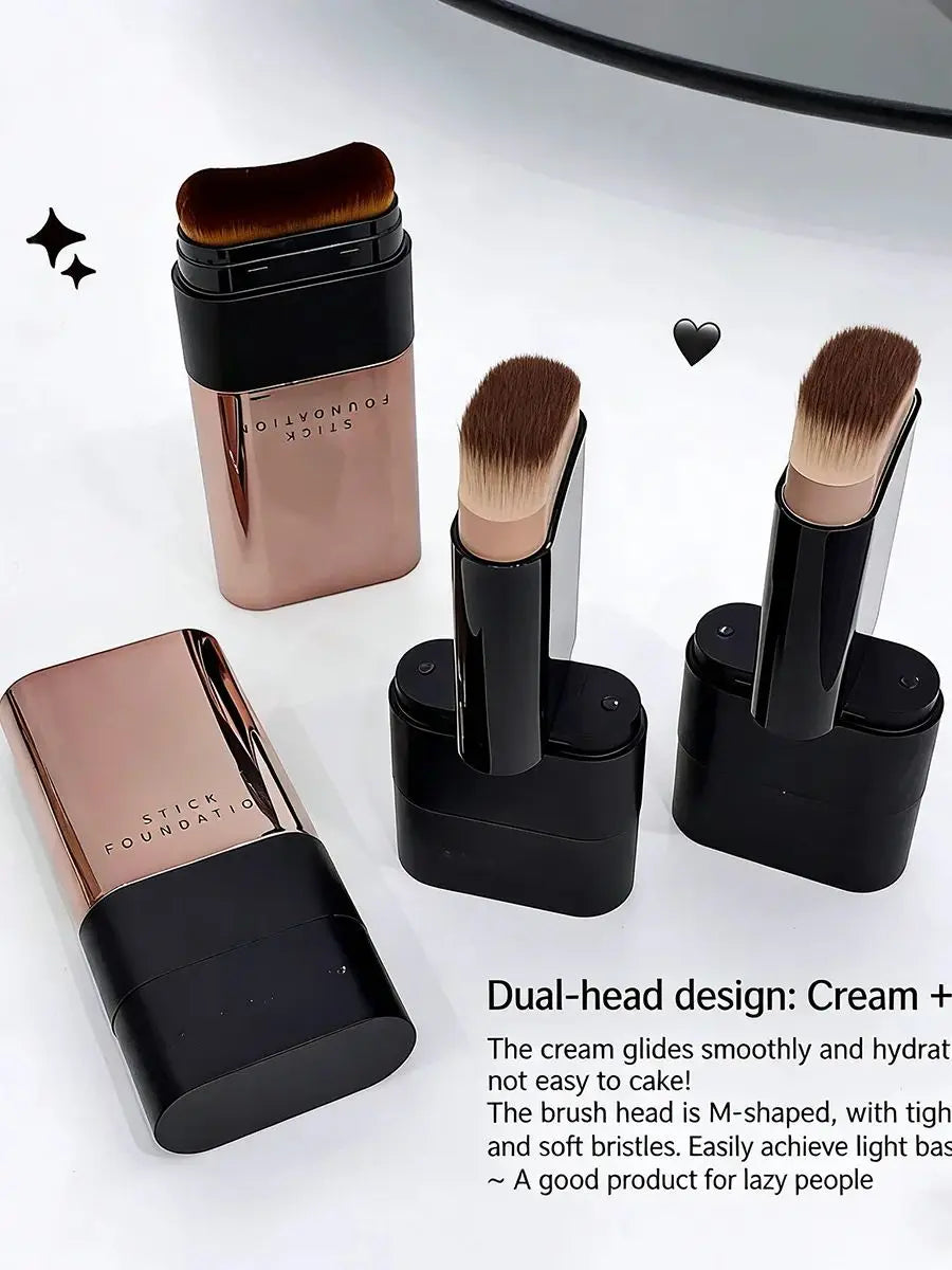 Concealer Foundation Stick Facial Matte Waterproof Bronzer Contouring Face Coverage Moisturizing Cream
