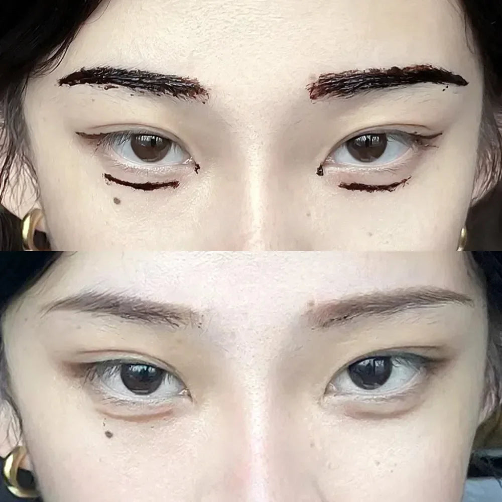 Eyebrow Gel Peel Off Natural Tinting Tattoo Waterproof Long Lasting Eye Cream Coloring Eyebrow Glue Quick Dry Brow Makeup