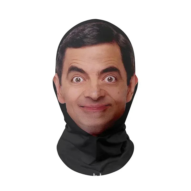 3D Printed Celebrity Realistic Face Mask Stretch