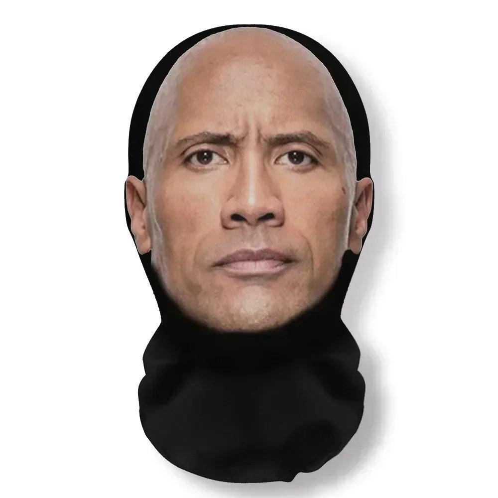 3D Printed Celebrity Realistic Face Mask Stretch
