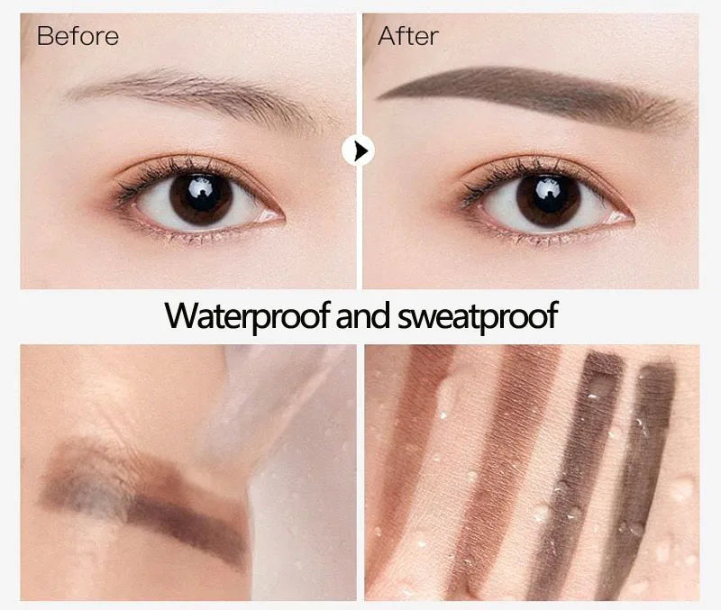 NEW Adjustable Eyebrow Stamp Kit Perfect Arch Eyebrow Shadow Powder Palette Eyebrow Seal Eye Brow Enhancers Eye Brow