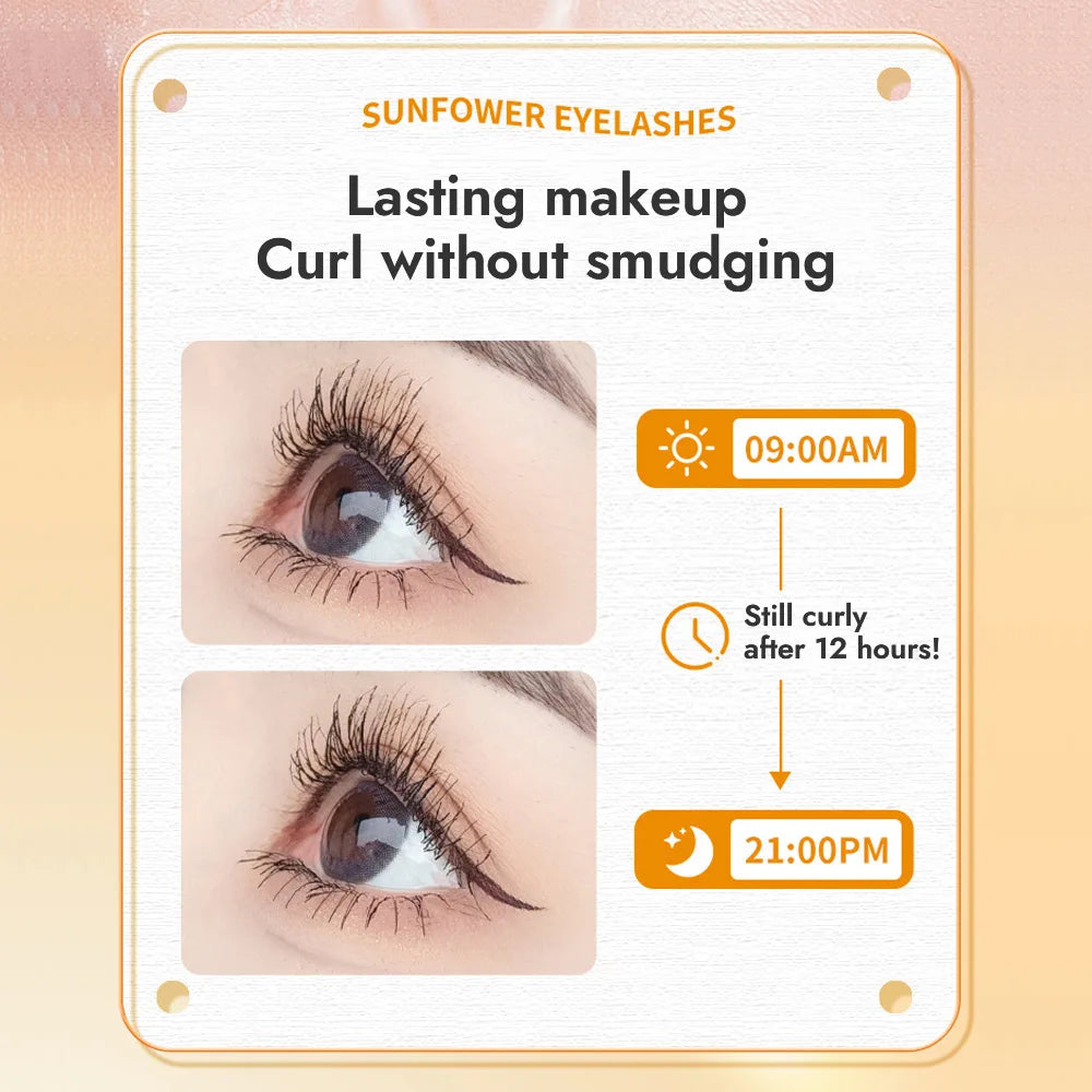 slim three-dimensional mascara, each eyelash is clearly curled and does not smudge, long-lasting eyelash primer