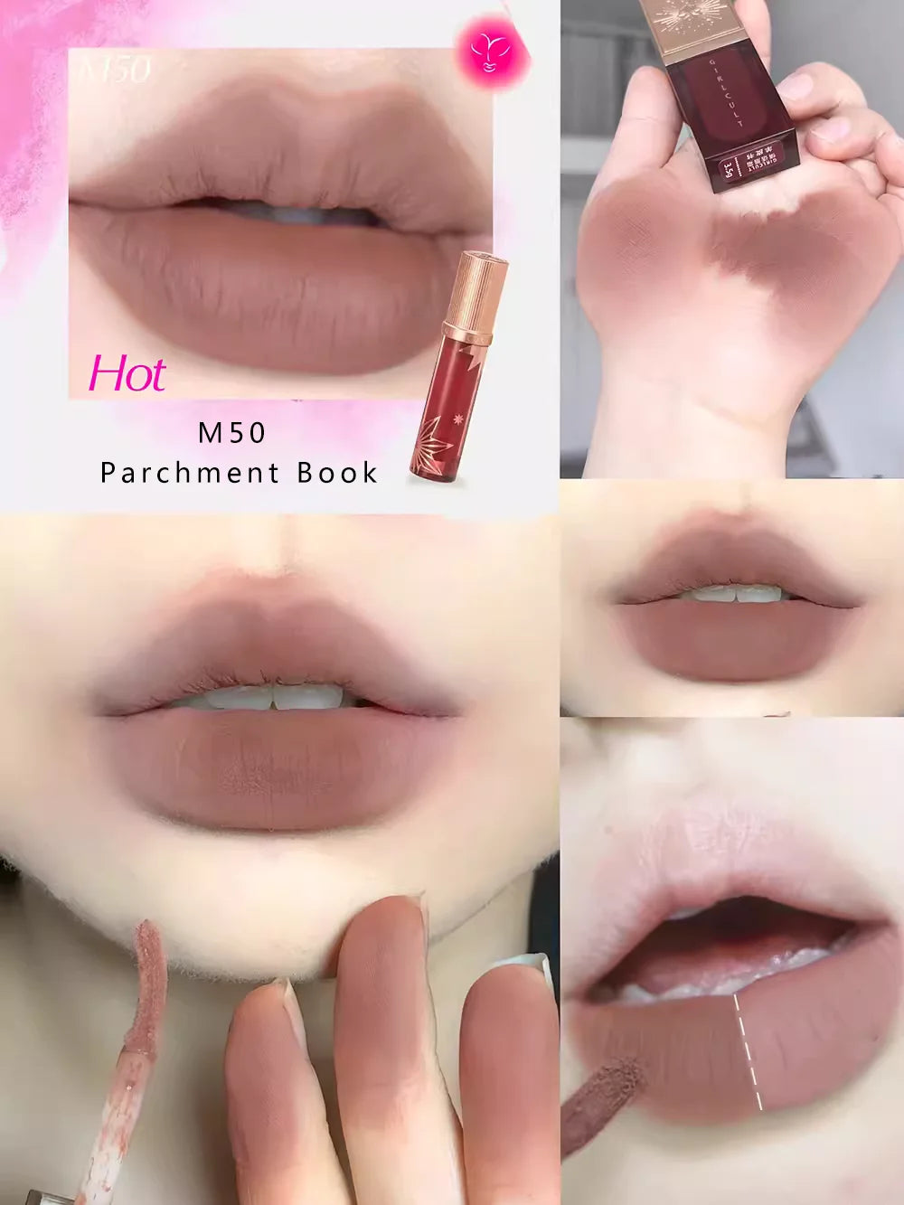 Girlcult Cyberpunk Lip Gloss Liquid Lipstick High Shine Moisturizing, Hydrating Long-Lasting Mirror Finish