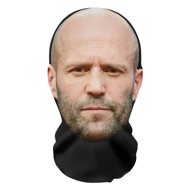 3D Printed Celebrity Realistic Face Mask Stretch