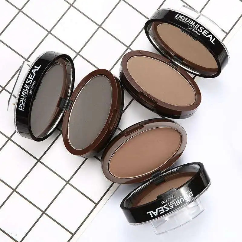 NEW Adjustable Eyebrow Stamp Kit Perfect Arch Eyebrow Shadow Powder Palette Eyebrow Seal Eye Brow Enhancers Eye Brow