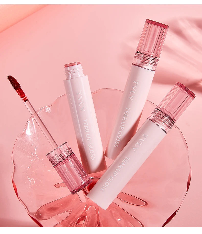 TVLV Peel Off Tear Lip Gloss 2 In 1 Lip Liner & Lip Stain Tattoo, Waterproof Long Lasting Transferproof Matte Lip Tint Cosmetic Makeup