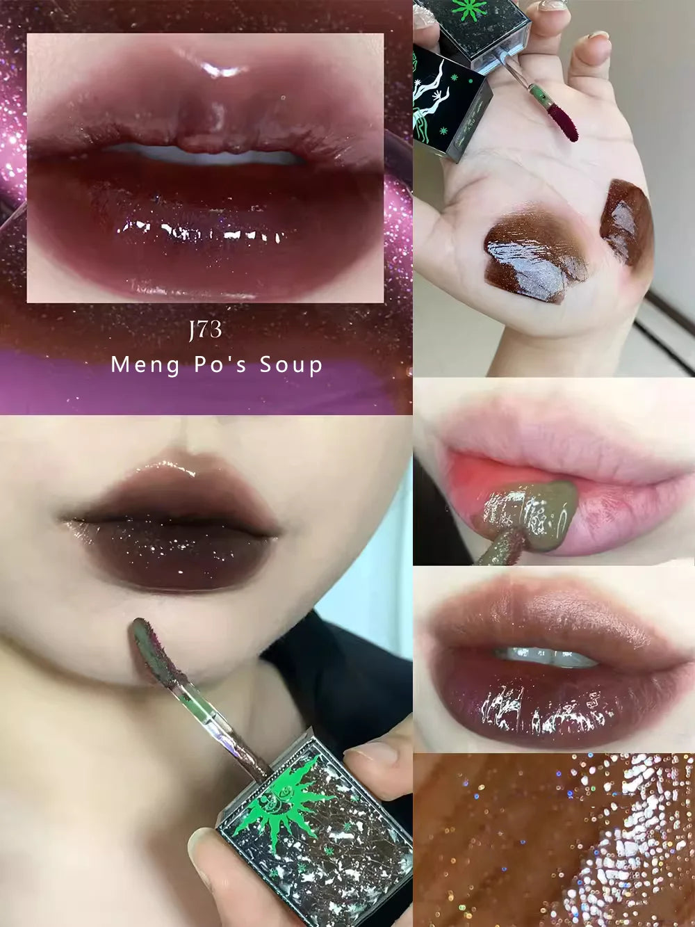 Girlcult Cyberpunk Lip Gloss Liquid Lipstick High Shine Moisturizing, Hydrating Long-Lasting Mirror Finish