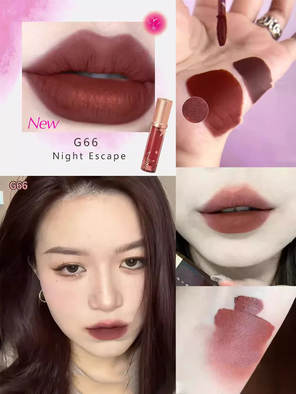 Girlcult Cyberpunk Lip Gloss Liquid Lipstick High Shine Moisturizing, Hydrating Long-Lasting Mirror Finish