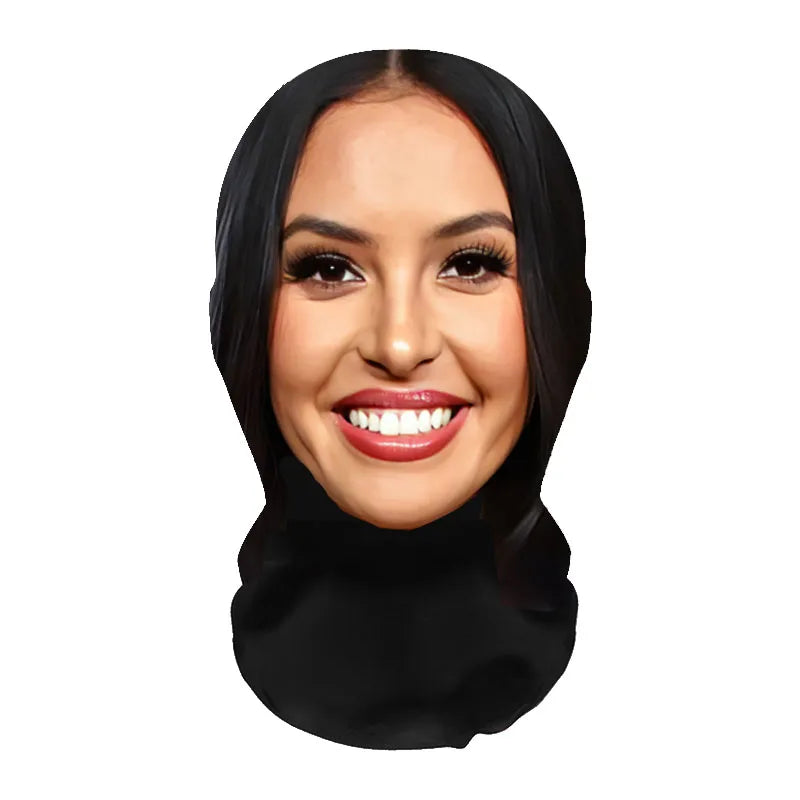 3D Printed Celebrity Realistic Face Mask Stretch