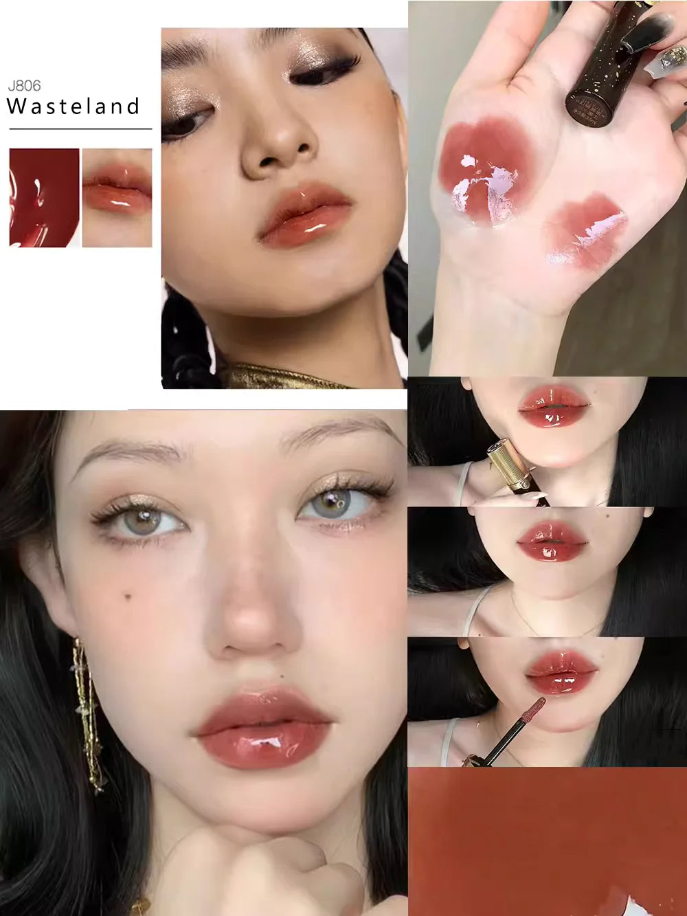 Girlcult Cyberpunk Lip Gloss Liquid Lipstick High Shine Moisturizing, Hydrating Long-Lasting Mirror Finish